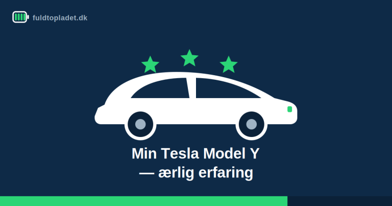 Min Tesla Model Y Long Range efter 75.000 km – ærlig erfaring fra hverdagen