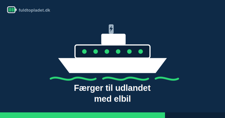 Færge til udlandet
