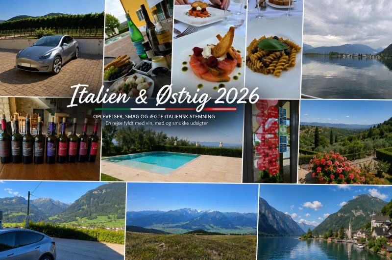 Sommer i Italien og Østrig